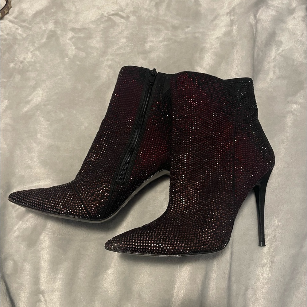 ALDO crystal ombre Ankle Booties